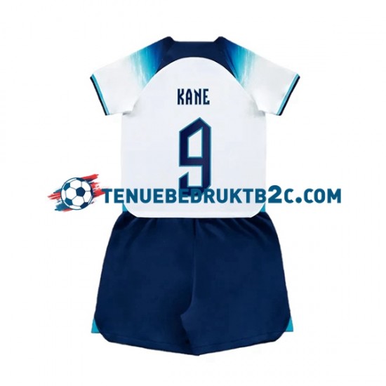 Thuisshirt Engeland Kane 9 Voetbalteneu Kinderen WK 2022 S-S