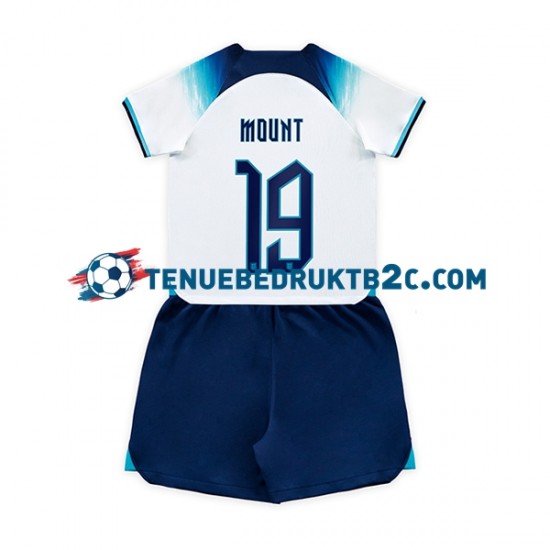 Thuisshirt Engeland Mount 19 Voetbalteneu Kinderen WK 2022 S-S