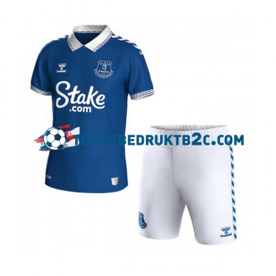 Thuisshirt Everton Voetbalteneu Kinderen 2023-24 S-S