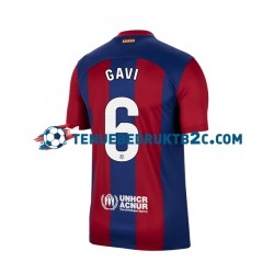 Thuisshirt FC Barcelona Gavi 6 Mannen 2023-24 S-S