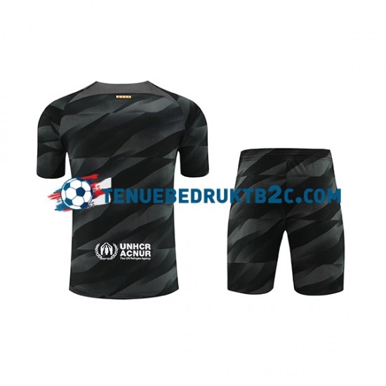 Uitshirt FC Barcelona Keeper Voetbalteneu Kinderen 2023-24 S-S