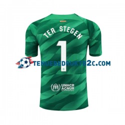 Thuisshirt FC Barcelona Keeper Ter Stegen 1 Mannen 2023-24 S-S