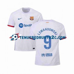 Uitshirt FC Barcelona LEWANDOWSKI 9 Mannen 2023-24 S-S