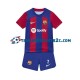 Thuisshirt FC Barcelona Ousmane Dembele 7 Voetbalteneu Kinderen 2023-24 S-S