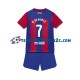 Thuisshirt FC Barcelona Ousmane Dembele 7 Voetbalteneu Kinderen 2023-24 S-S