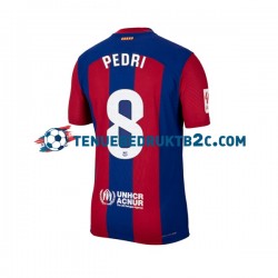 Thuisshirt FC Barcelona Pedri 8 Mannen 2023-24 S-S
