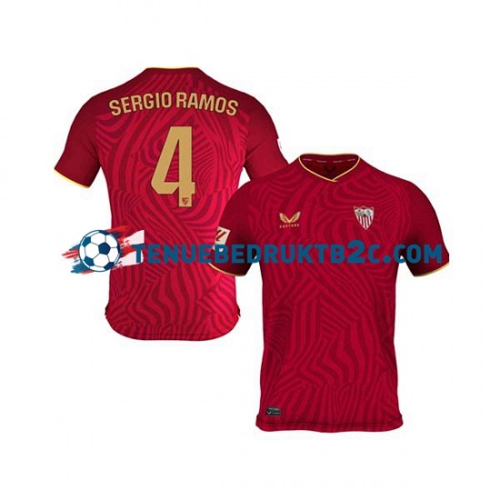 Uitshirt Sevilla FC Sergio Ramos 4 Mannen 2023-24 S-S