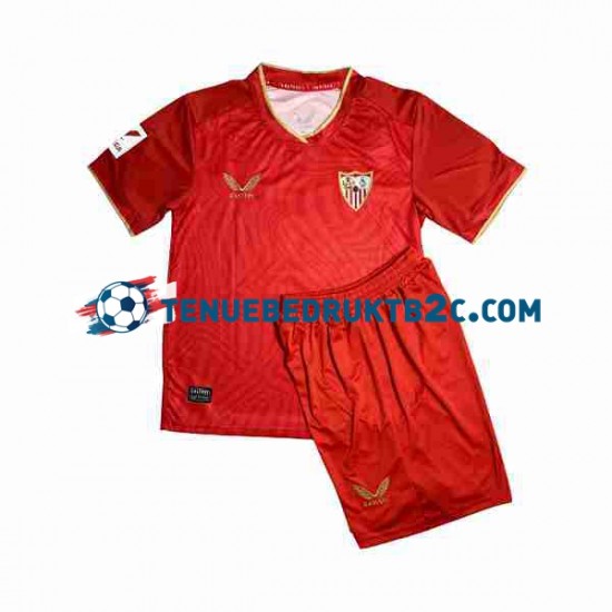 Uitshirt Sevilla FC Sergio Ramos 4 Voetbalteneu Kinderen 2023-24 S-S