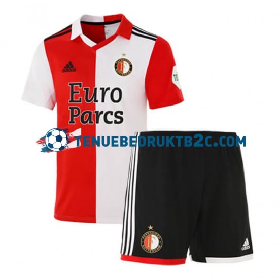 Thuisshirt Feyenoord Rotterdam Voetbalteneu Kinderen 2022-23 S-S