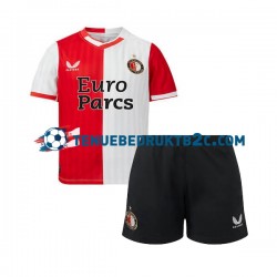 Thuisshirt Feyenoord Rotterdam Voetbalteneu Kinderen 2023-24 S-S