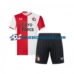 Thuisshirt Feyenoord Rotterdam Voetbalteneu Kinderen 2023-24 S-S