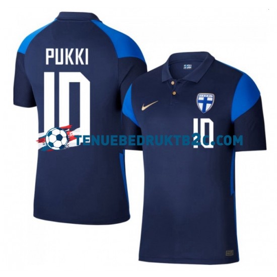 Uitshirt Finland Teemu Pukki 10 Euro 2020 Mannen S-S