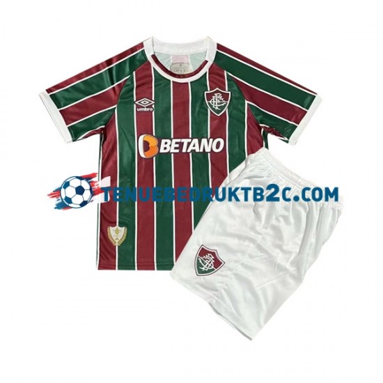 Thuisshirt Fluminense Voetbalteneu Kinderen 2023-24 S-S