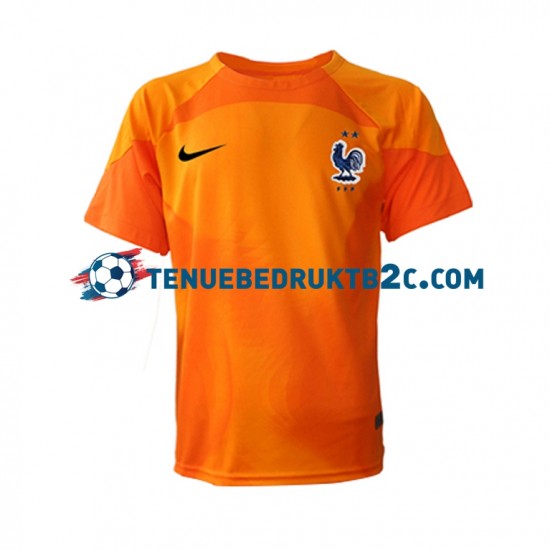 Uitshirt Frankrijk Keeper Mannen WK 2022 S-S