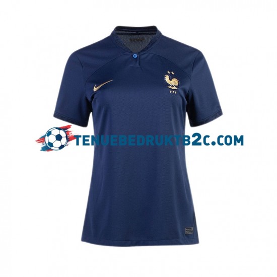 Thuisshirt Frankrijk Vrouwen WK 2022 S-S