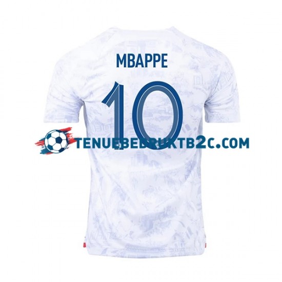 Uitshirt Frankrijk Mbappe 10 Mannen WK 2022 S-S