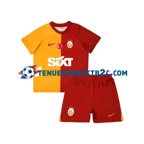 Thuisshirt Galatasaray Voetbalteneu Kinderen 2023-24 S-S