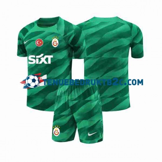 Thuisshirt Galatasaray Keeper Voetbalteneu Kinderen 2023-24 S-S