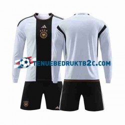 Thuisshirt Duitsland Voetbalteneu Kinderen WK 2022 L-S