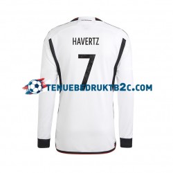 Thuisshirt Duitsland Havertz 7 Mannen WK 2022 L-S