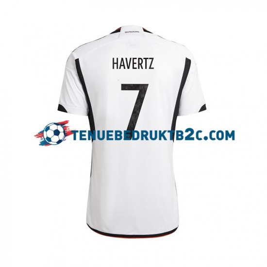 Thuisshirt Duitsland Havertz 7 Mannen WK 2022 S-S