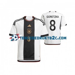Thuisshirt Duitsland Leon Goretzka 8 Mannen WK 2022 S-S