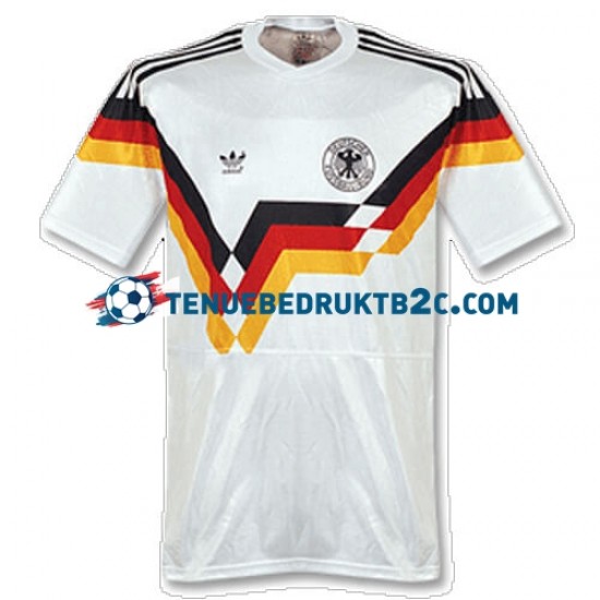 Thuisshirt Retro Duitsland 1990 Mannen S-S