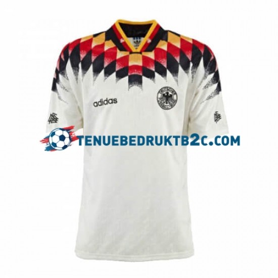 Thuisshirt Retro Duitsland Mannen 1994 S-S