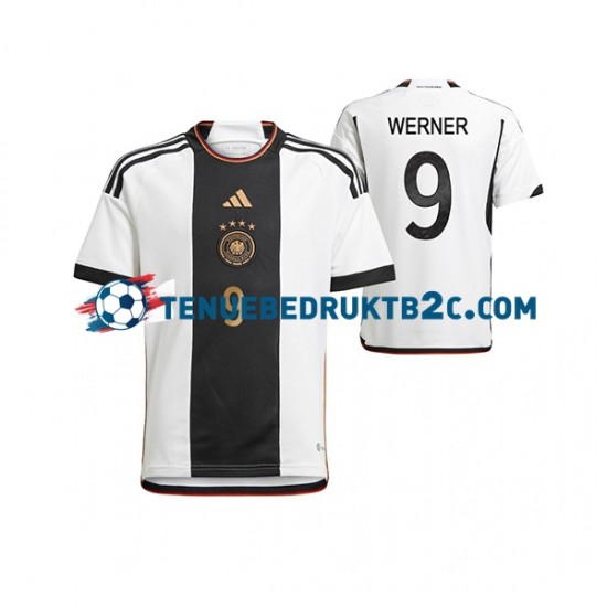 Thuisshirt Duitsland Timo Werner 9 Mannen WK 2022 S-S