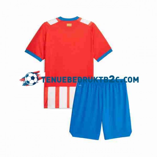 Thuisshirt Girona Voetbalteneu Kinderen 2023-24 S-S