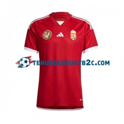 Thuisshirt Hongarije Mannen 2022 S-S