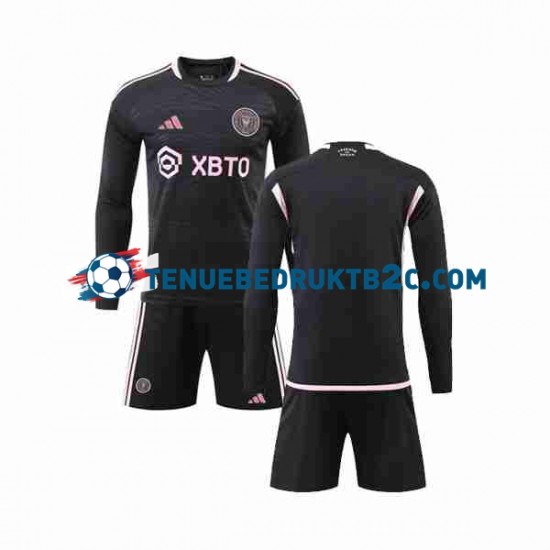 Uitshirt Inter Miami Voetbalteneu Kinderen 2023-24 L-S