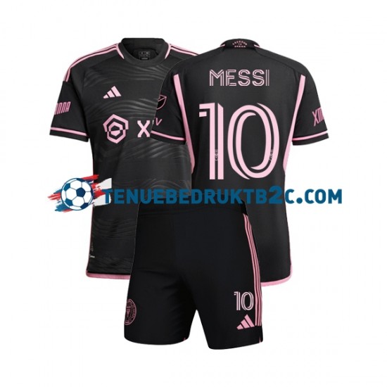 Uitshirt Inter Miami Lionel Messi 10 Voetbalteneu Kinderen 2023 S-S