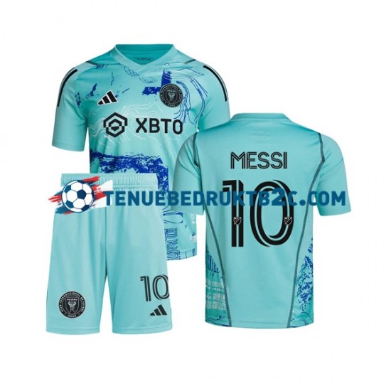 Thuisshirt Inter Miami Lionel Messi 10 Special Voetbalteneu Kinderen 2023-24 S-S