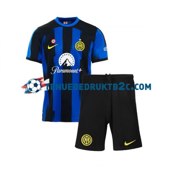 Thuisshirt Inter Milan Voetbalteneu Kinderen 2023-24 S-S