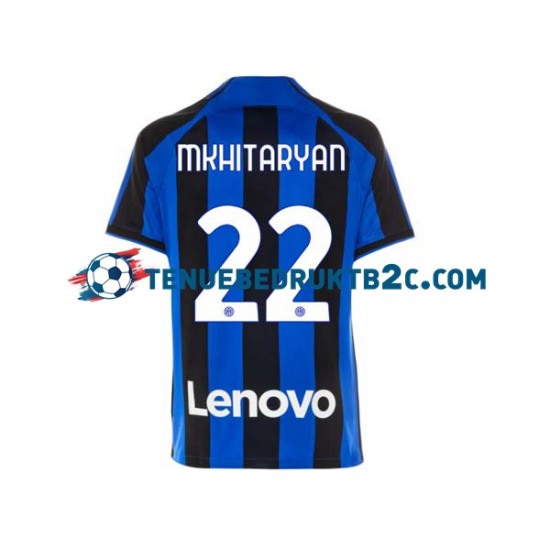 Thuisshirt Inter Milan Henrikh Mkhitaryan 22 Mannen 2022-23 S-S