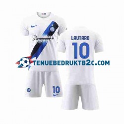 Uitshirt Inter Milan Lautaro Martinez 10 Voetbalteneu Kinderen 2023-24 S-S