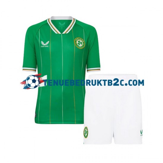 Thuisshirt Ierland Voetbalteneu Kinderen 2023 S-S