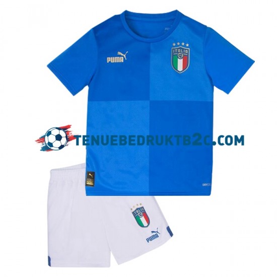 Thuisshirt Italië Voetbalteneu Kinderen 2022 S-S