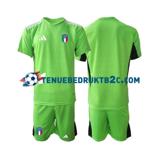 Thuisshirt Italië Keeper Voetbalteneu Kinderen 2023 S-S