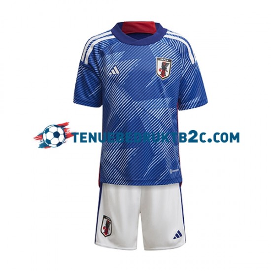 Thuisshirt Japan Voetbalteneu Kinderen WK 2022 S-S