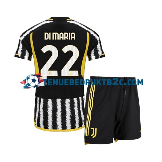 Thuisshirt Juventus Angel Di Maria 22 Voetbalteneu Kinderen 2023-24 S-S