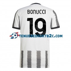 Thuisshirt Juventus Bonucci 19 Mannen 2022-23 S-S