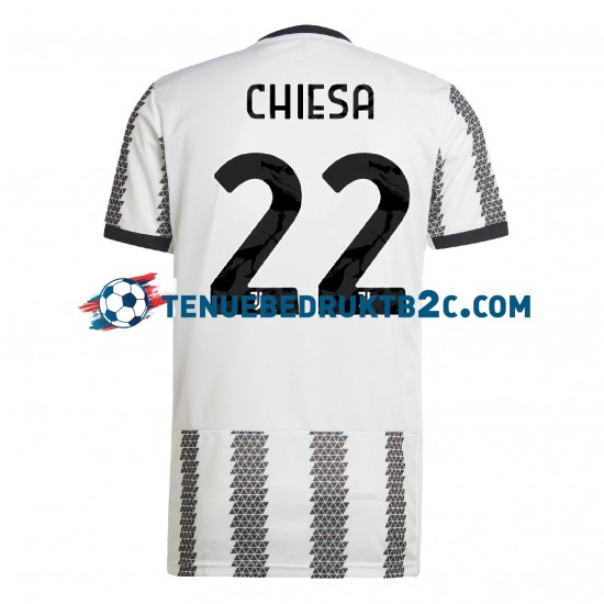 Thuisshirt Juventus Chiesa 22 Mannen 2022-23 S-S