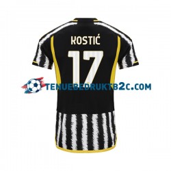 Thuisshirt Juventus Filip Kostic 17 Mannen 2023-24 S-S