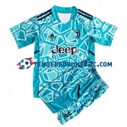 Thuisshirt Juventus Keeper Voetbalteneu Kinderen 2022-23 S-S