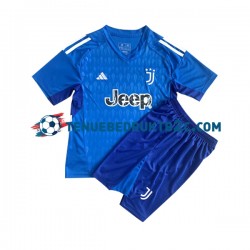 Thuisshirt Juventus Keeper Voetbalteneu Kinderen 2023-24 S-S