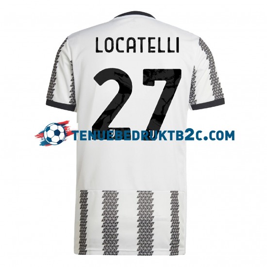 Thuisshirt Juventus Locatelli 27 Mannen 2022-23 S-S