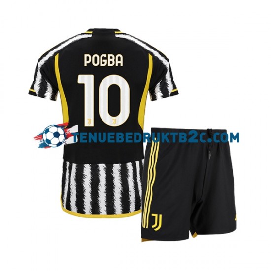 Thuisshirt Juventus Paul Pogba 10 Voetbalteneu Kinderen 2023-24 S-S