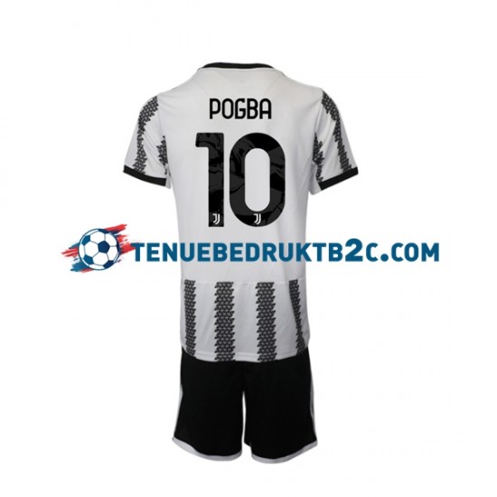 Thuisshirt Juventus Pogba 10 Voetbalteneu Kinderen 2022-23 S-S